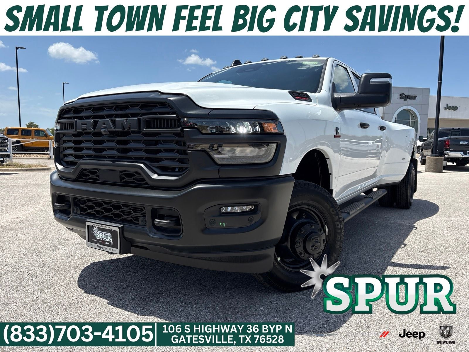 2026 RAM Ram 3500 RAM 3500 TRADESMAN CREW CAB 4X4 8' BOX
