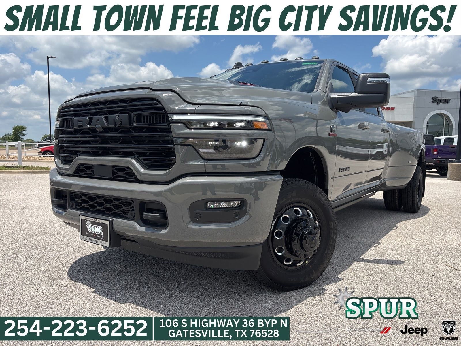 2026 RAM Ram 3500 RAM 3500 LARAMIE CREW CAB 4X4 8' BOX
