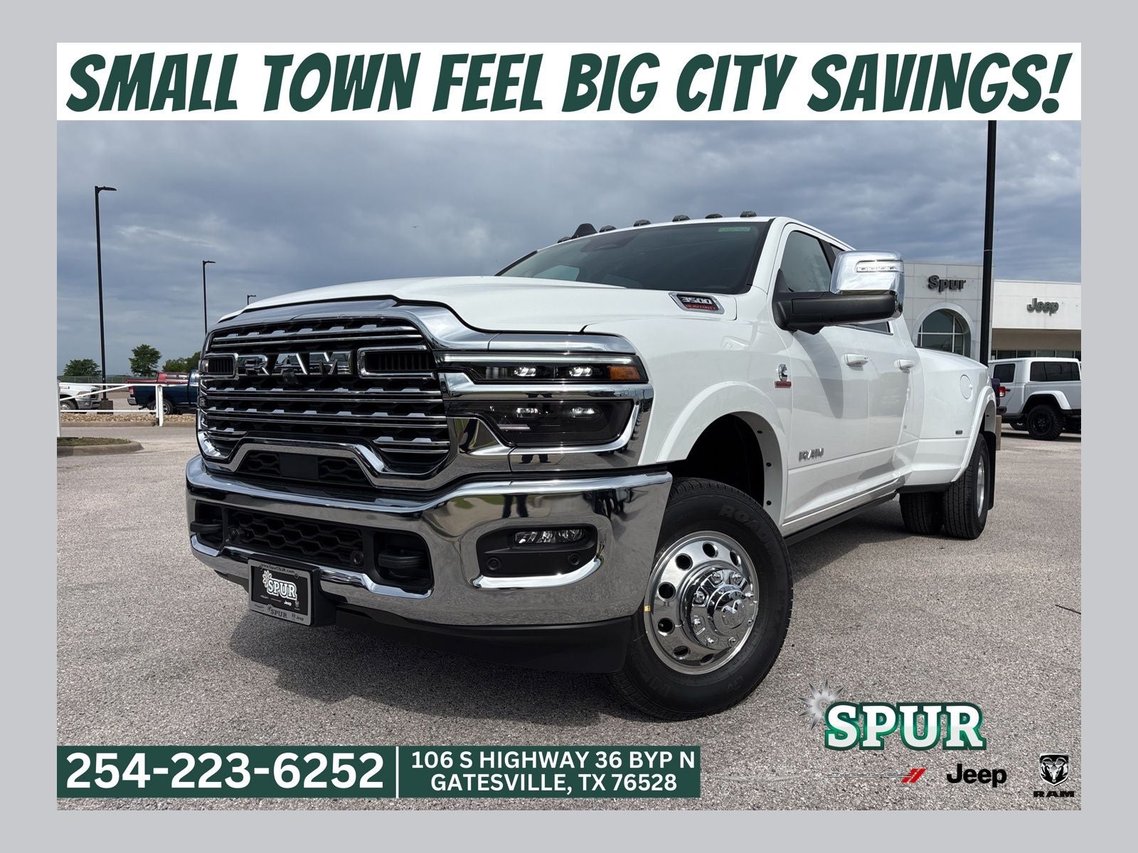 2026 RAM Ram 3500 RAM 3500 LIMITED LONGHORN MEGA CAB 4X4 6'4' BOX