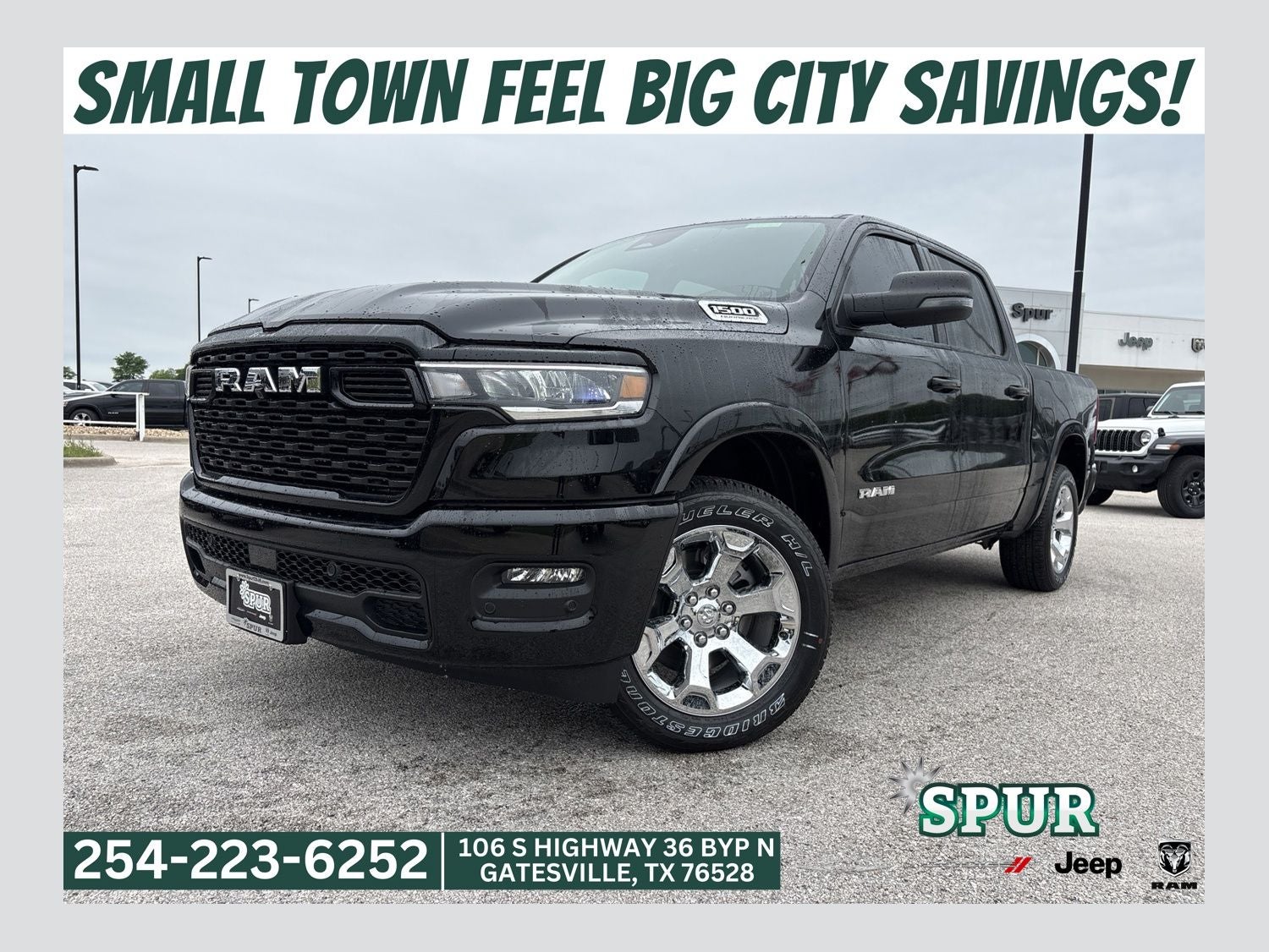 2026 RAM Ram 1500 RAM 1500 BIG HORN CREW CAB 4X4 5'7' BOX