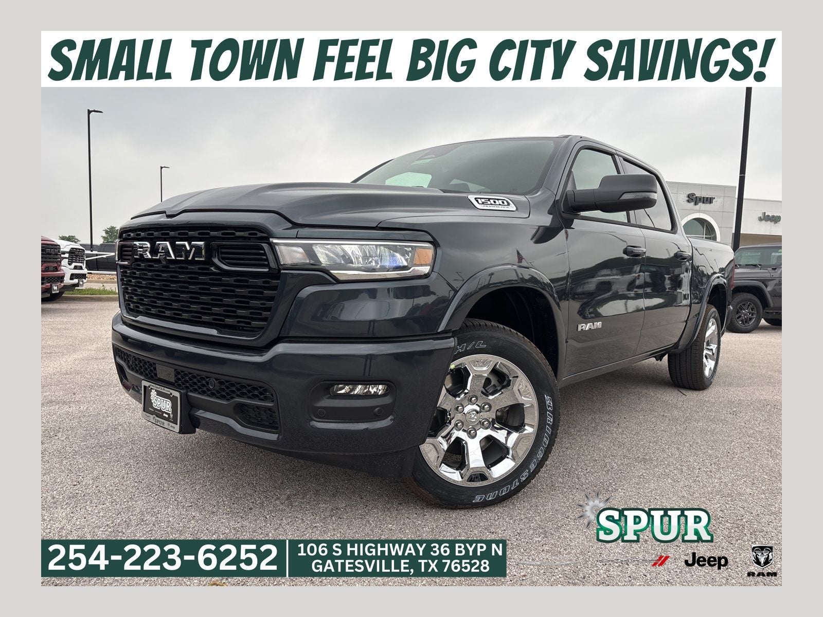 2026 RAM Ram 1500 RAM 1500 BIG HORN CREW CAB 4X4 5'7' BOX