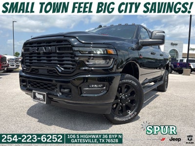 2026 RAM Ram 2500 RAM 2500 BLACK EXPRESS CREW CAB 4X4 6'4' BOX