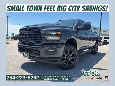 2026 RAM Ram 2500 RAM 2500 BLACK EXPRESS CREW CAB 4X4 6'4' BOX