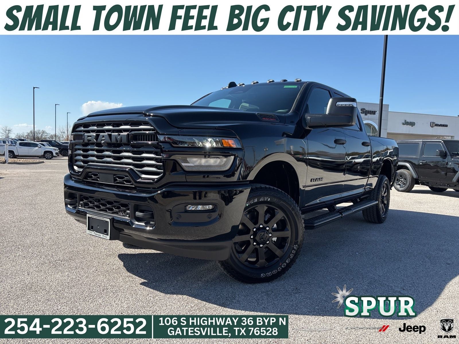 2026 RAM Ram 2500 RAM 2500 LONE STAR CREW CAB 4X4 6'4' BOX