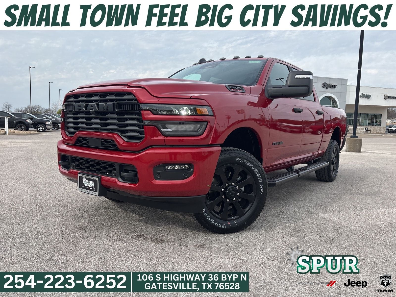 2026 RAM Ram 2500 RAM 2500 LONE STAR CREW CAB 4X4 6'4' BOX
