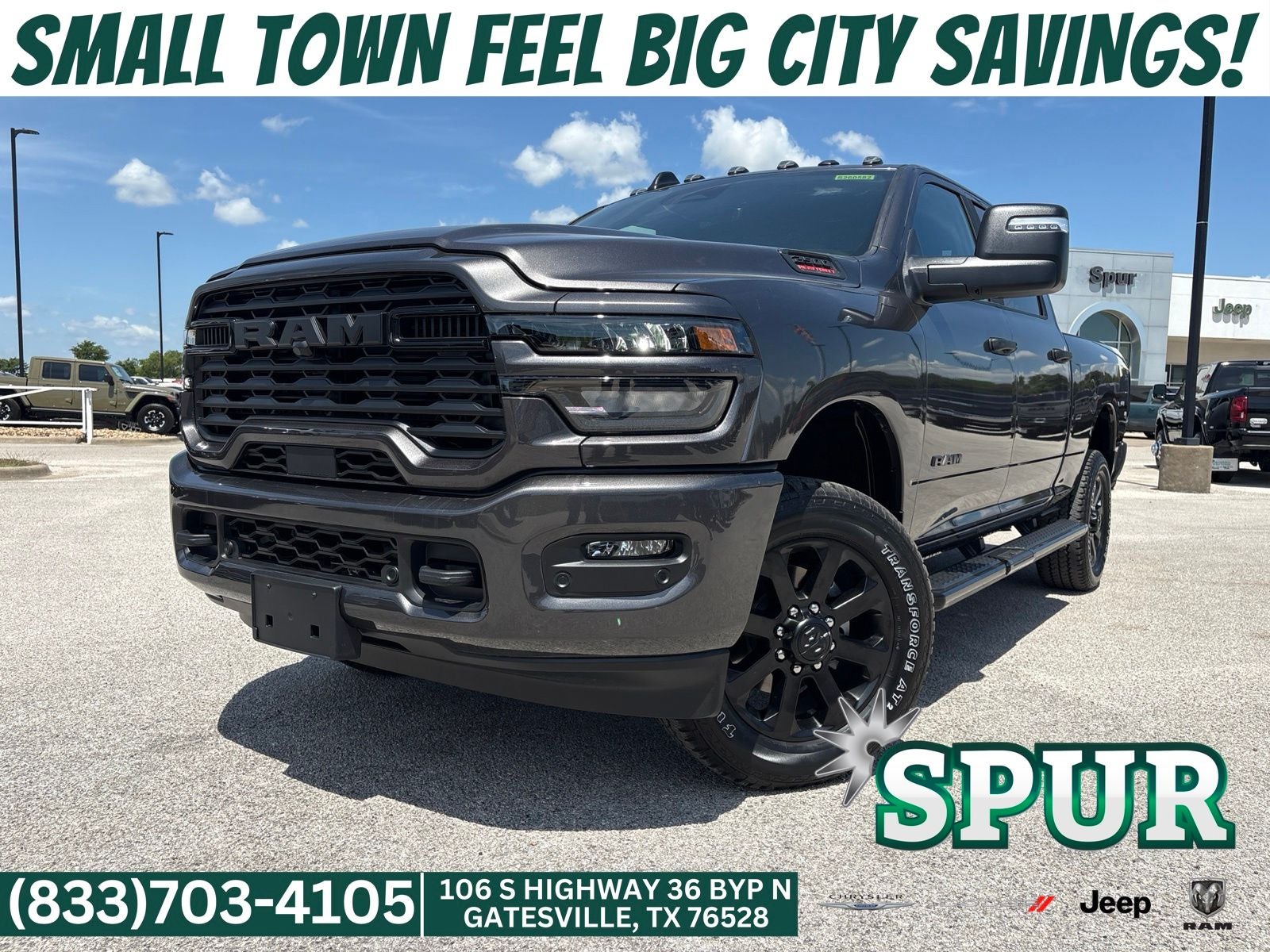 2026 RAM Ram 2500 RAM 2500 LONE STAR CREW CAB 4X4 6'4' BOX