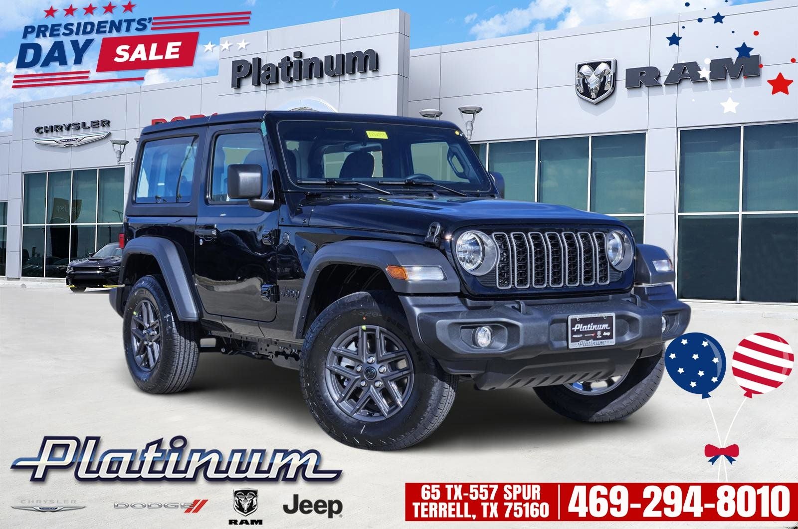 2026 Jeep Wrangler WRANGLER 2-DOOR SPORT