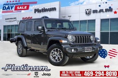 2026 Jeep Wrangler WRANGLER 4-DOOR SPORT S