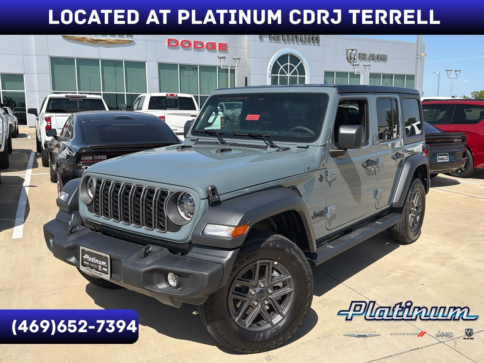 2026 Jeep Wrangler WRANGLER 4-DOOR SPORT S