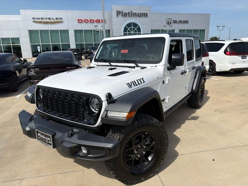 2026 Jeep Wrangler WRANGLER 4-DOOR WILLYS