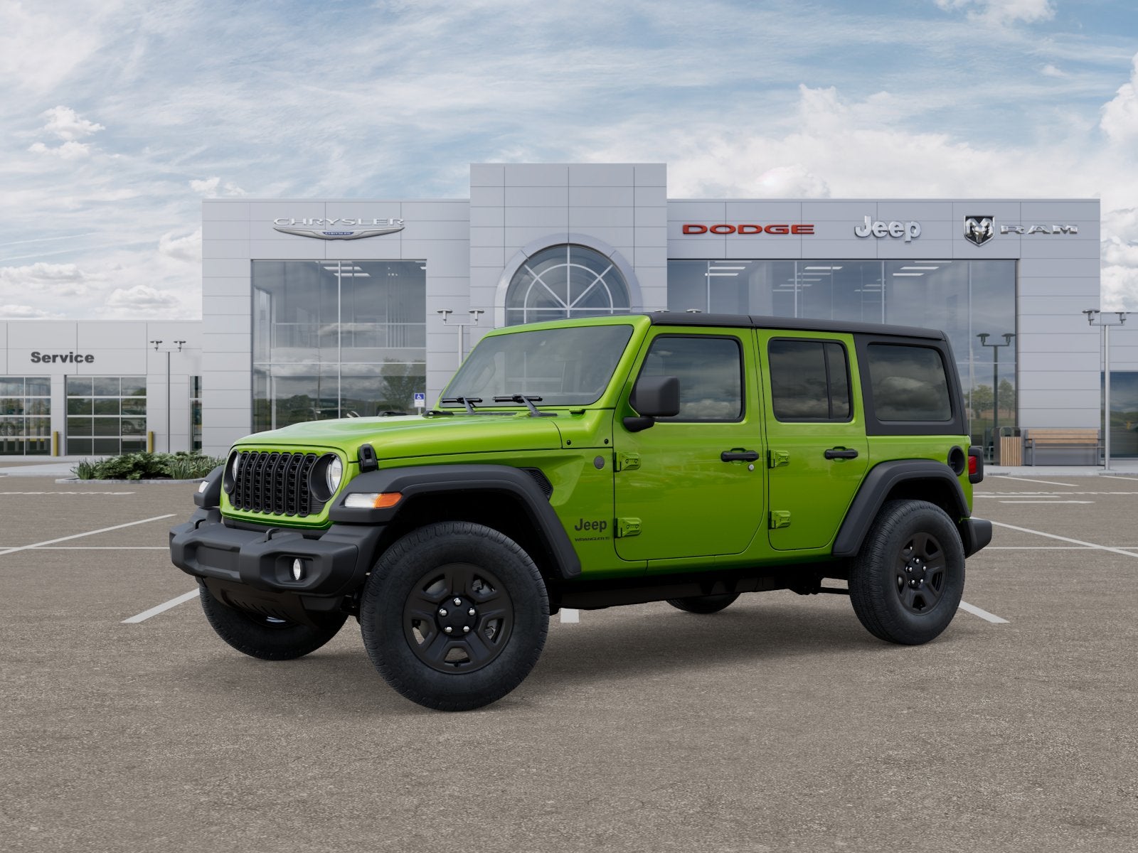 2025 Jeep Wrangler WRANGLER 4-DOOR SPORT