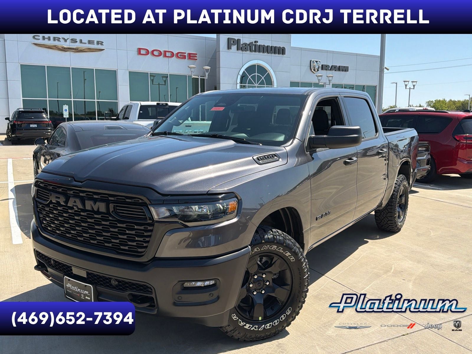 2026 RAM Ram 1500 RAM 1500 WARLOCK CREW CAB 4X4 5'7' BOX
