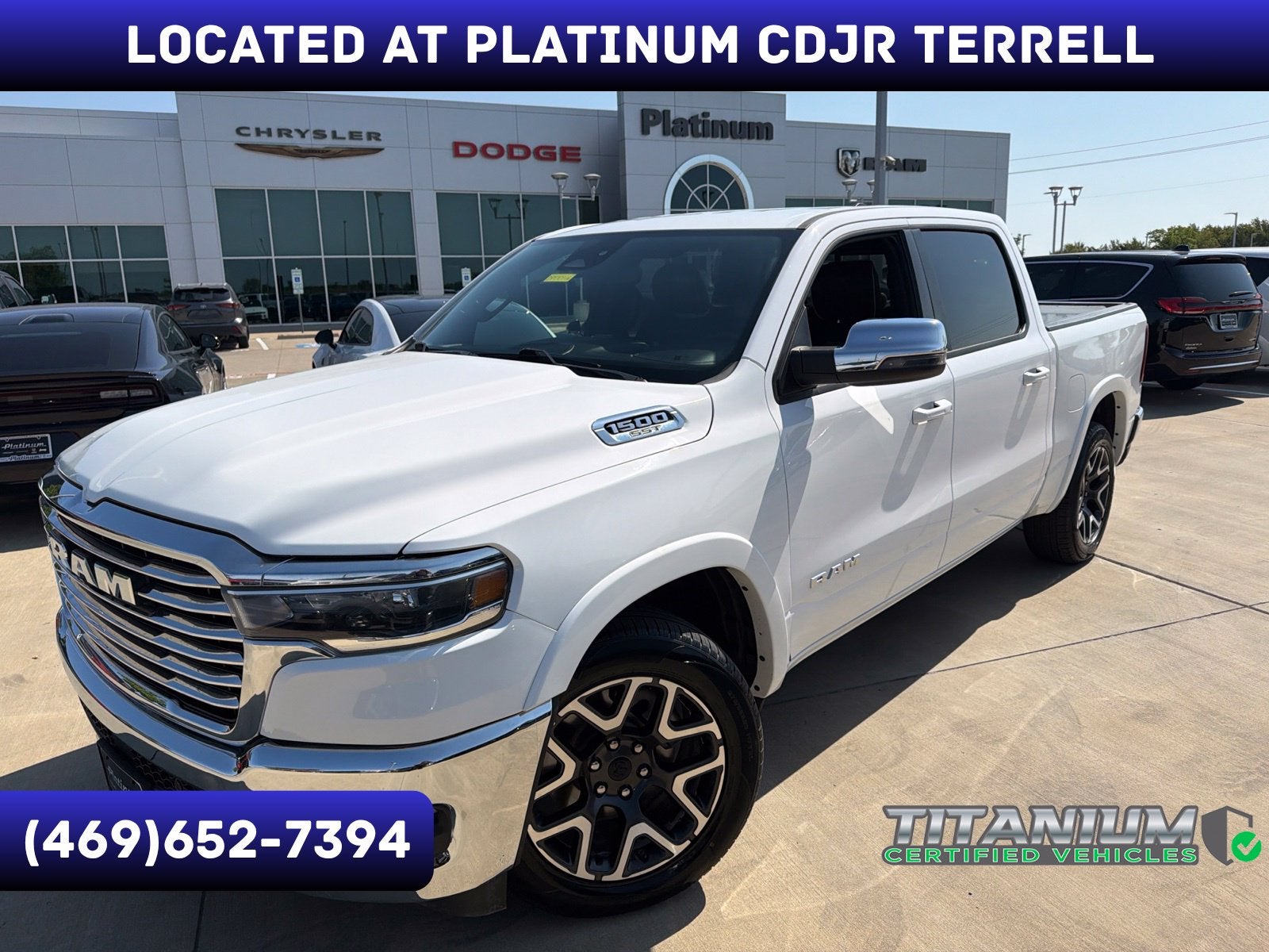 2025 RAM Ram 1500 Laramie Crew Cab 4x4 5'7' Box
