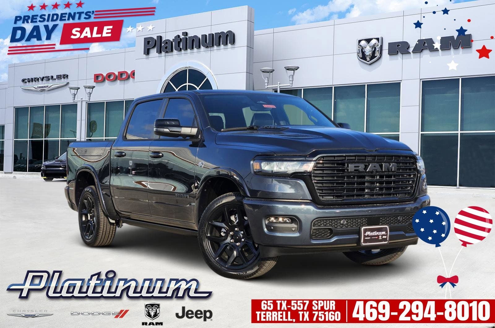 2026 RAM Ram 1500 RAM 1500 LARAMIE CREW CAB 4X4 5'7' BOX
