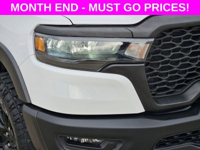 2025 RAM Ram 1500 Rebel Crew Cab 4x4 5'7' Box