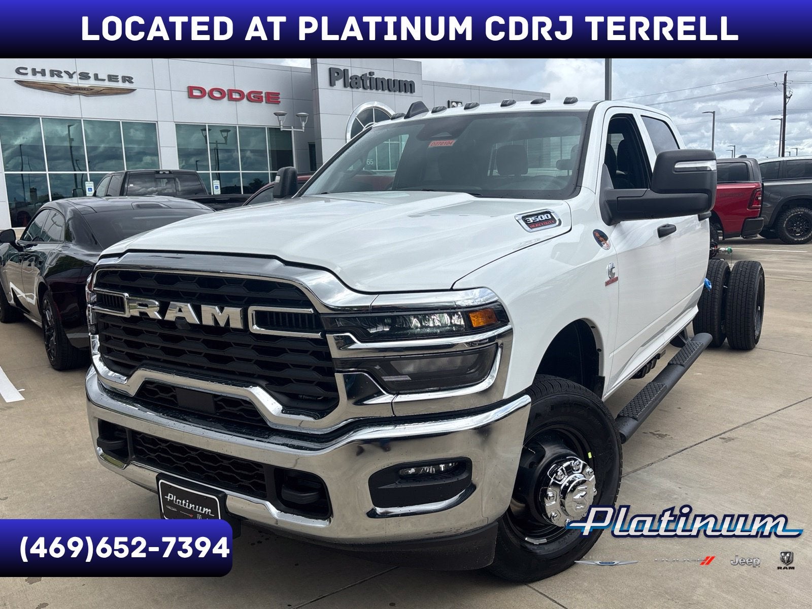 2027 RAM Ram 3500 Chassis Cab RAM 3500 TRADESMAN CREW CAB CHASSIS 4X4 60' CA