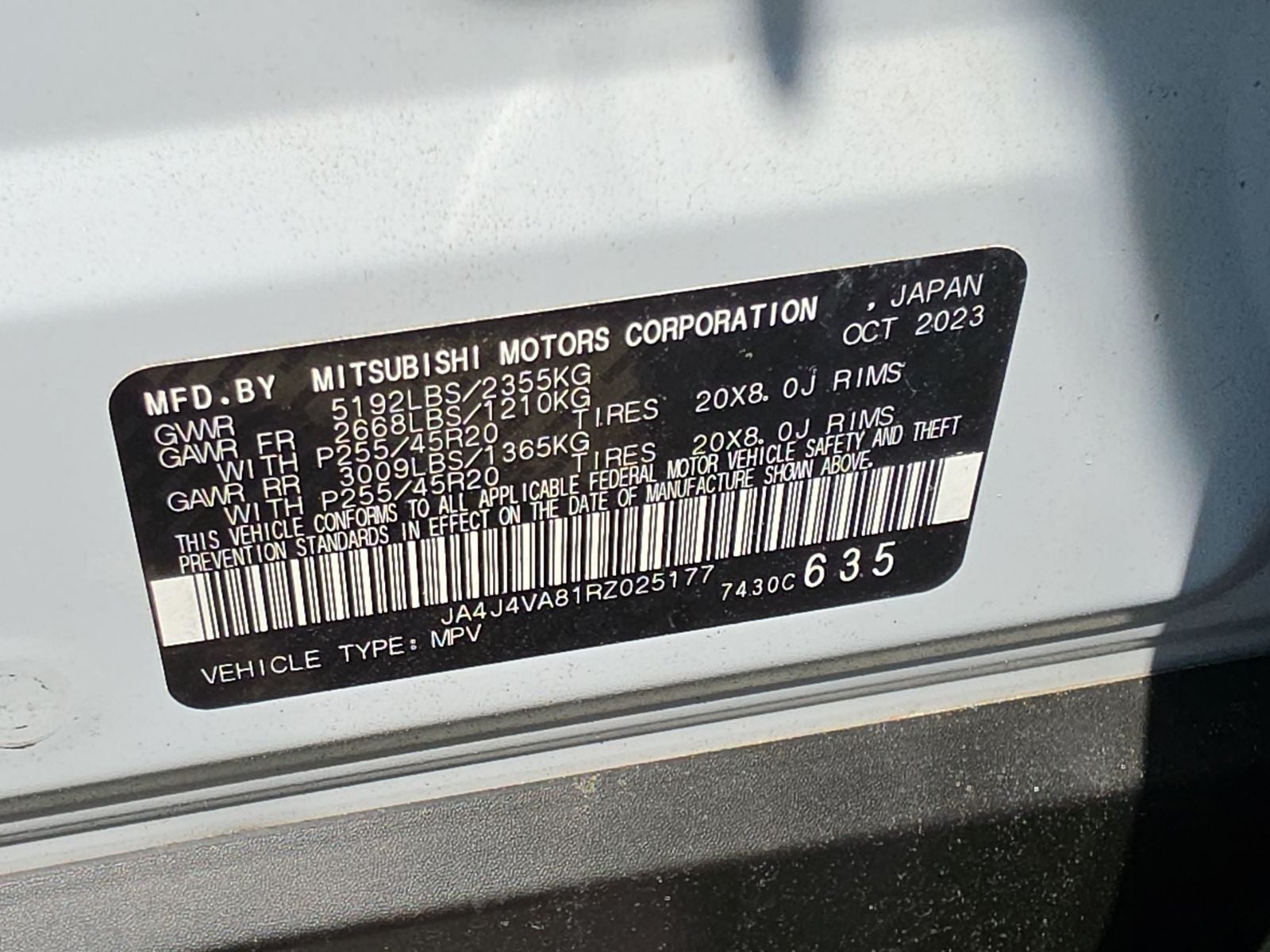 2024 Mitsubishi Outlander SE 2.5 S-AWC