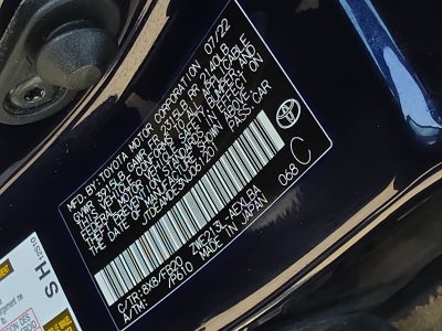 2022 Toyota Corolla Hybrid LE
