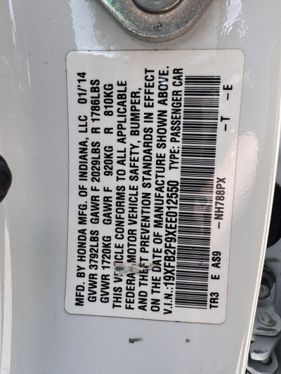 2014 Honda Civic EX-L