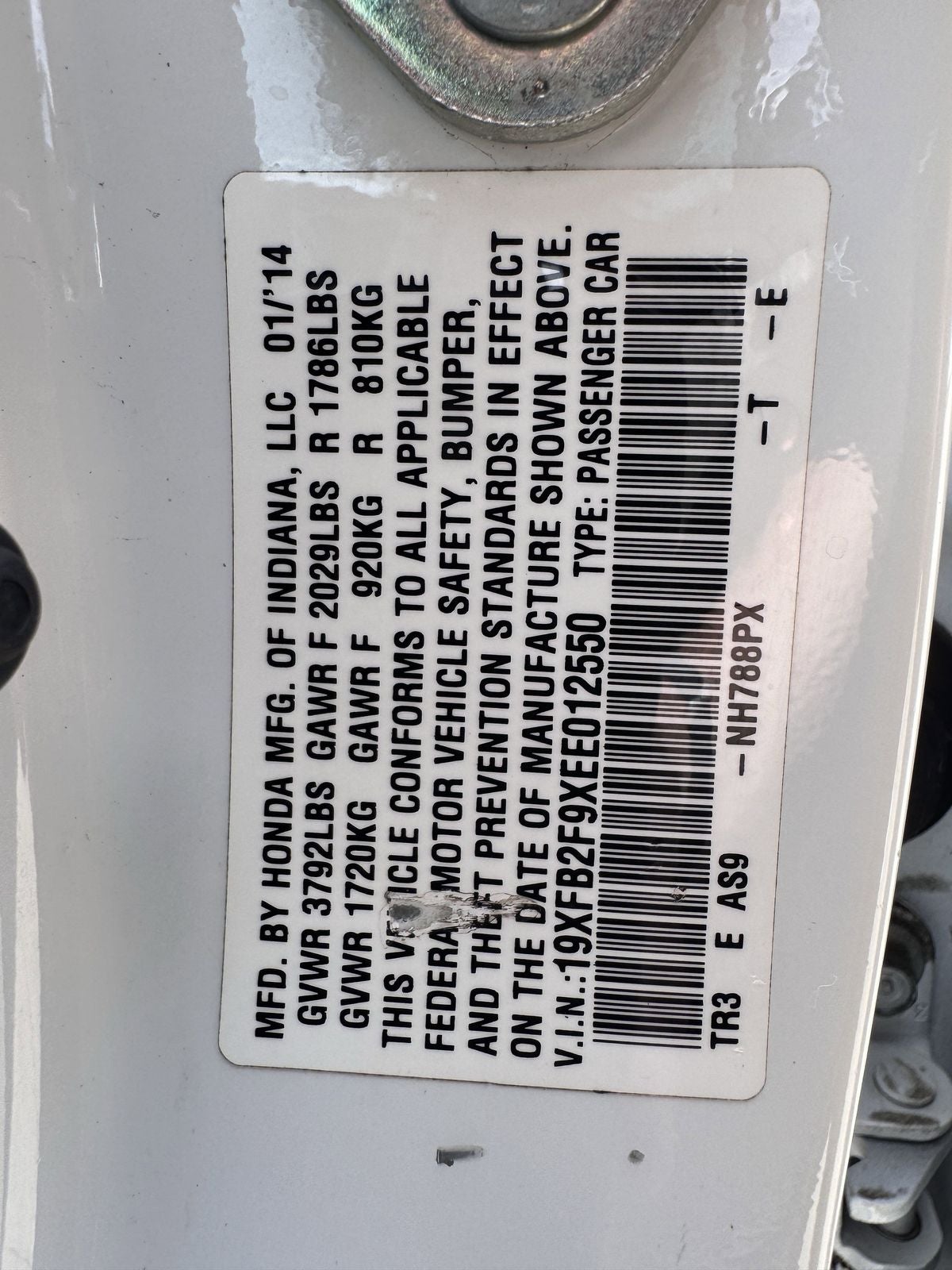 2014 Honda Civic EX-L