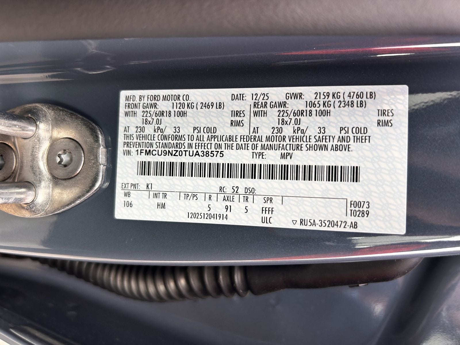 2026 Ford Escape Hybrid ST-Line Select