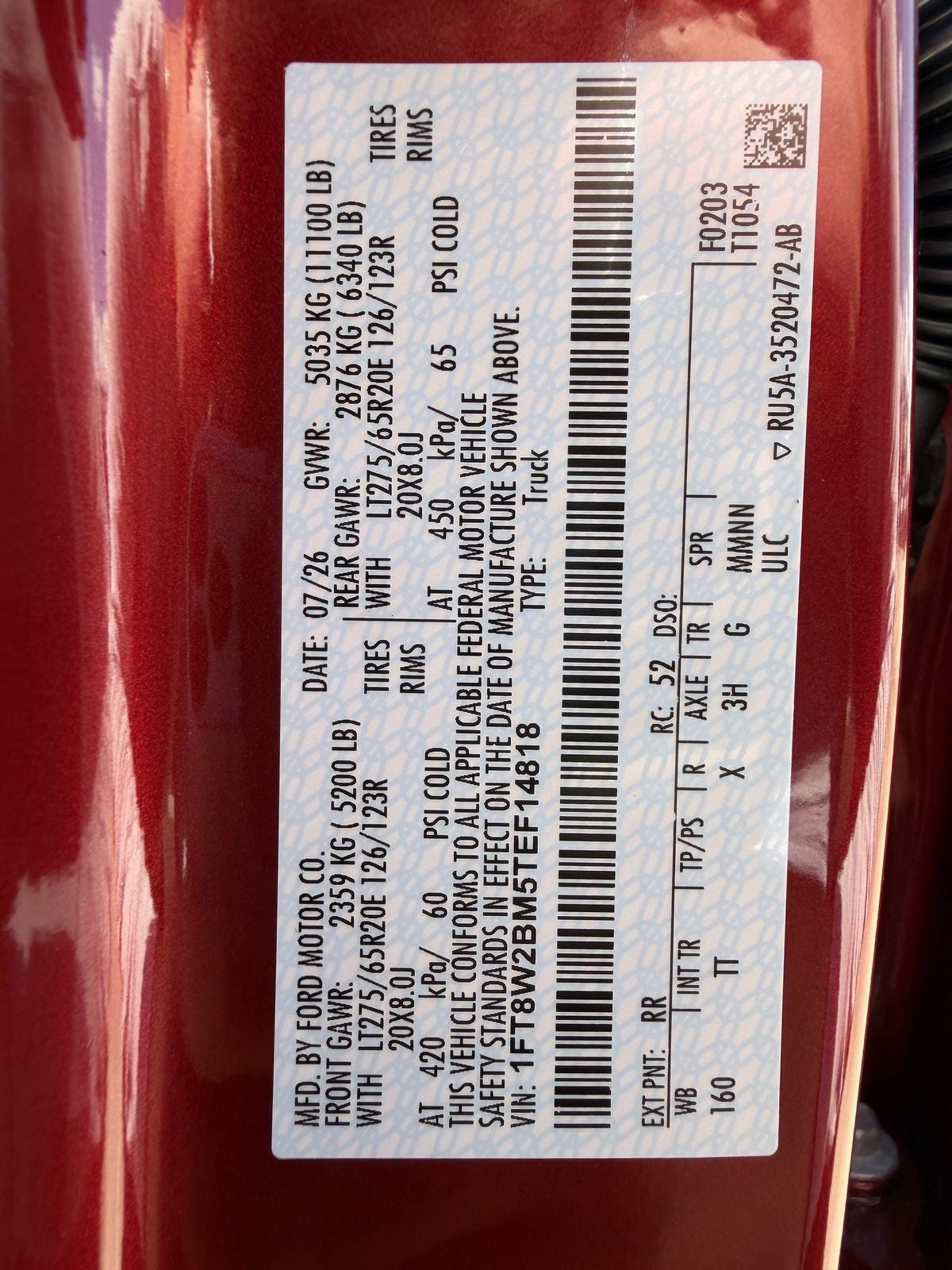2026 Ford F-250SD Platinum