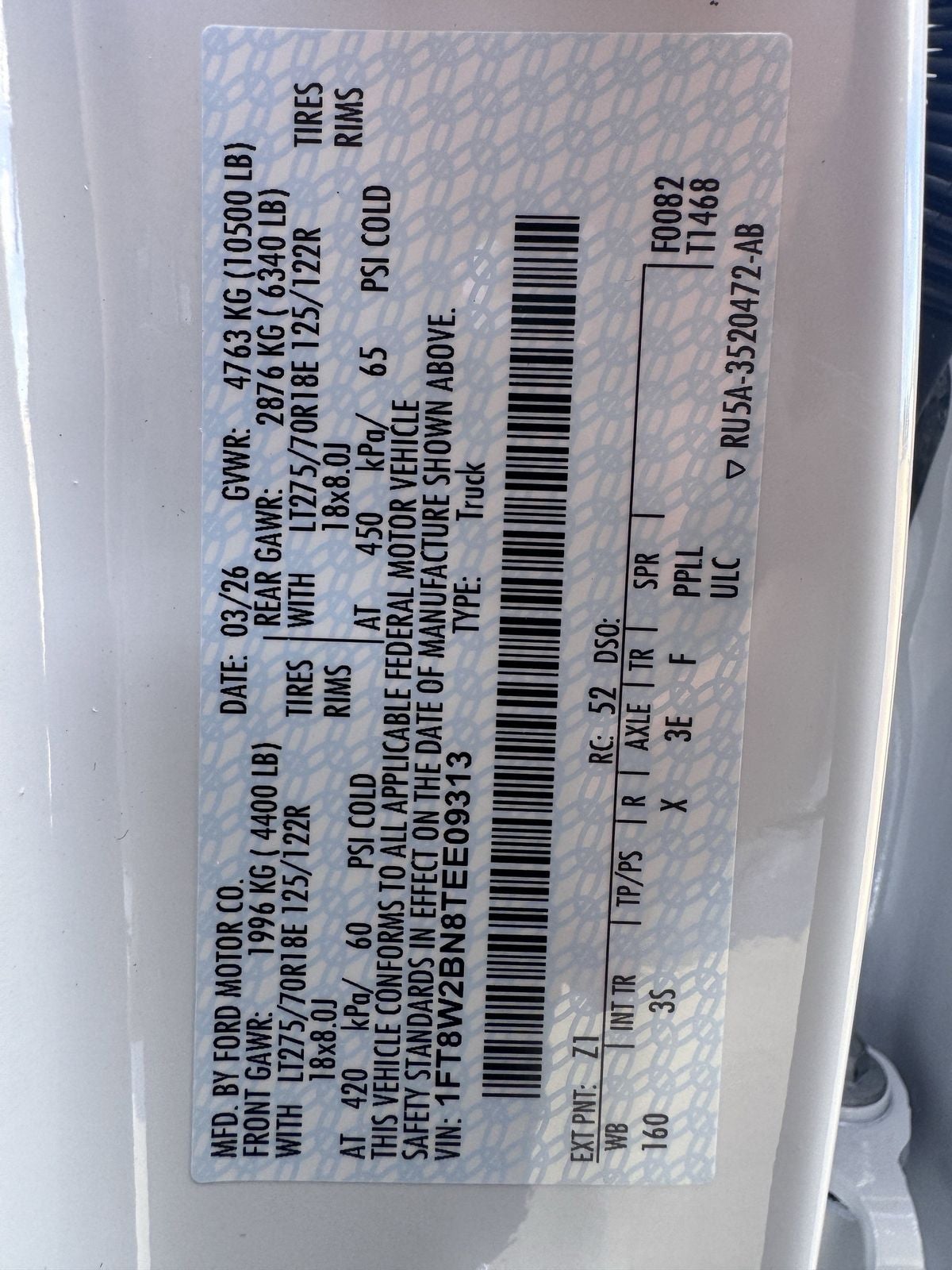 2026 Ford F-250SD F-250® XLT