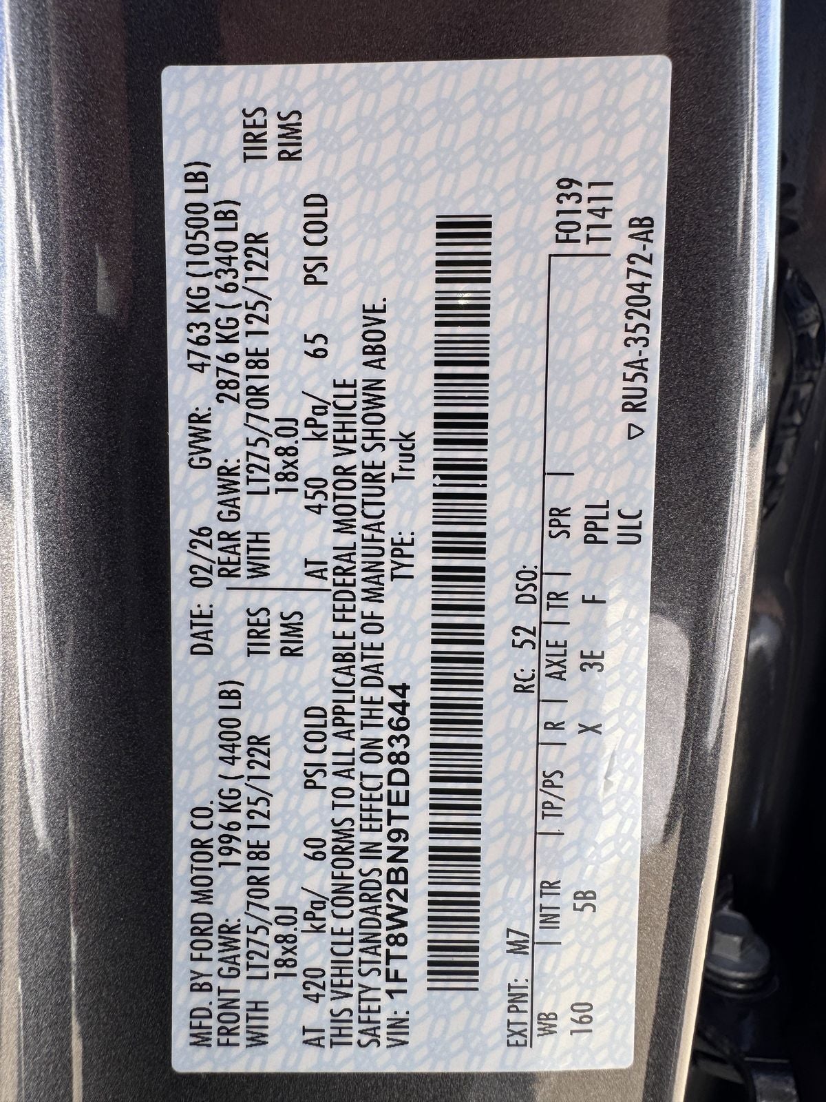 2026 Ford F-250SD F-250® Lariat®