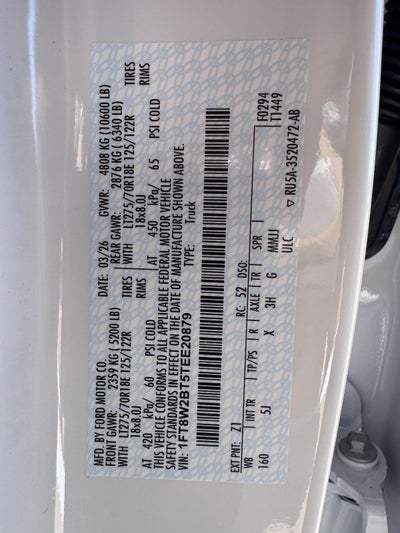 2026 Ford F-250SD F-250® Lariat®