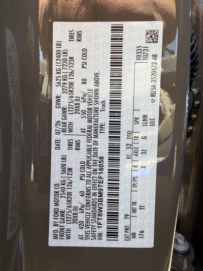 2026 Ford F-350SD Platinum