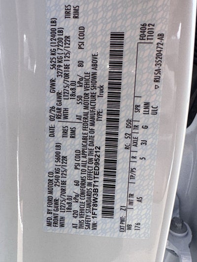 2026 Ford F-350SD XL