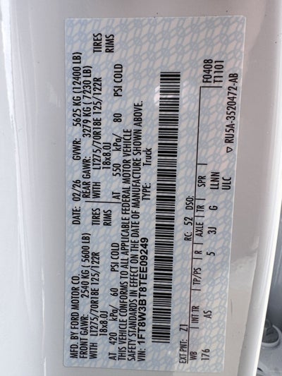 2026 Ford F-350SD XL