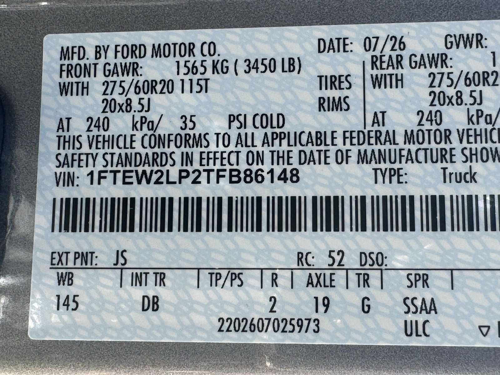 2026 Ford F-150 STX