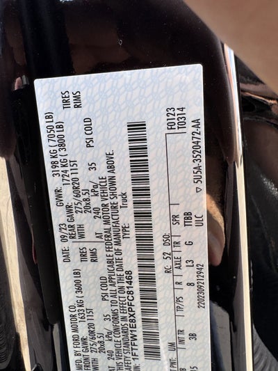 2023 Ford F-150 Platinum