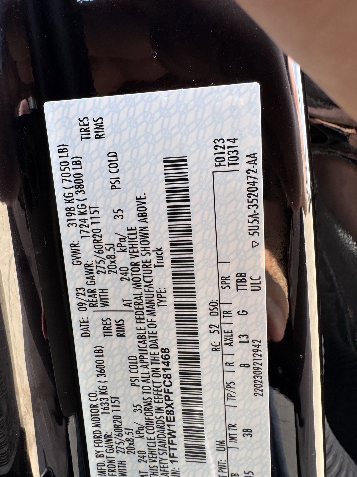 2023 Ford F-150 Platinum