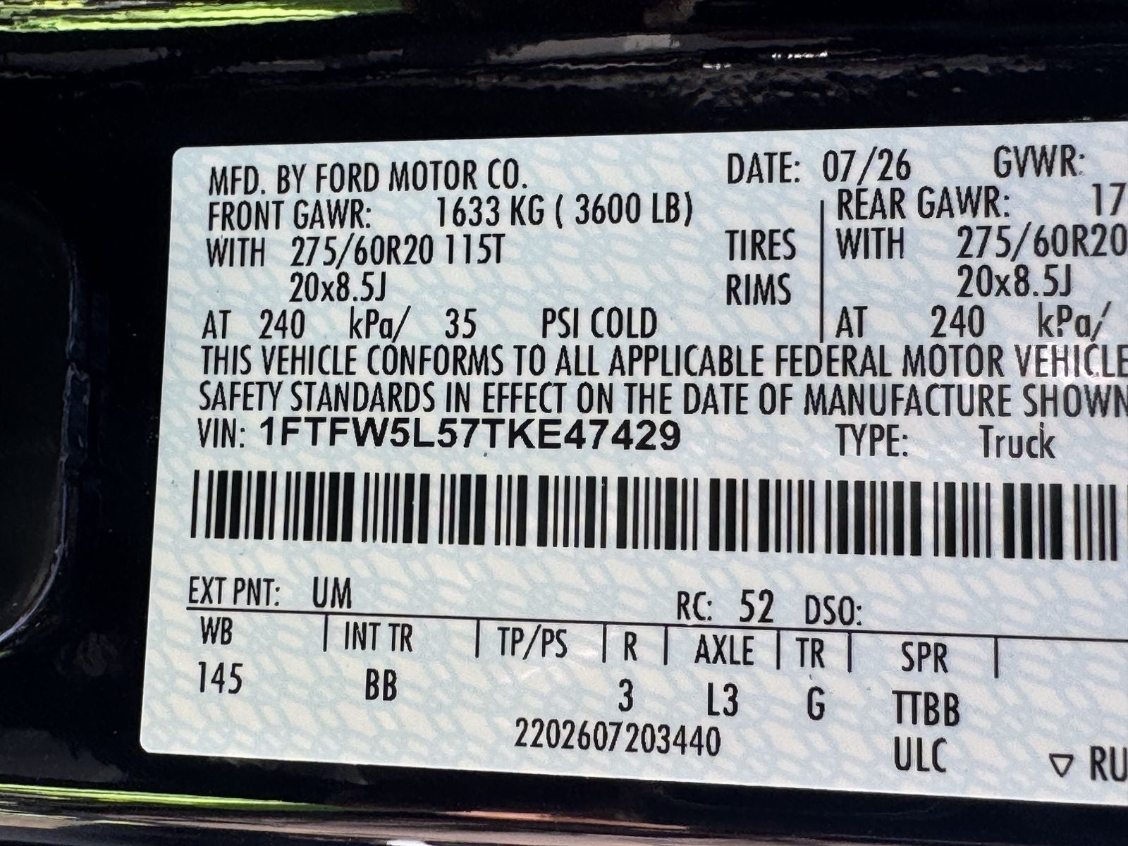 2026 Ford F-150 Lariat