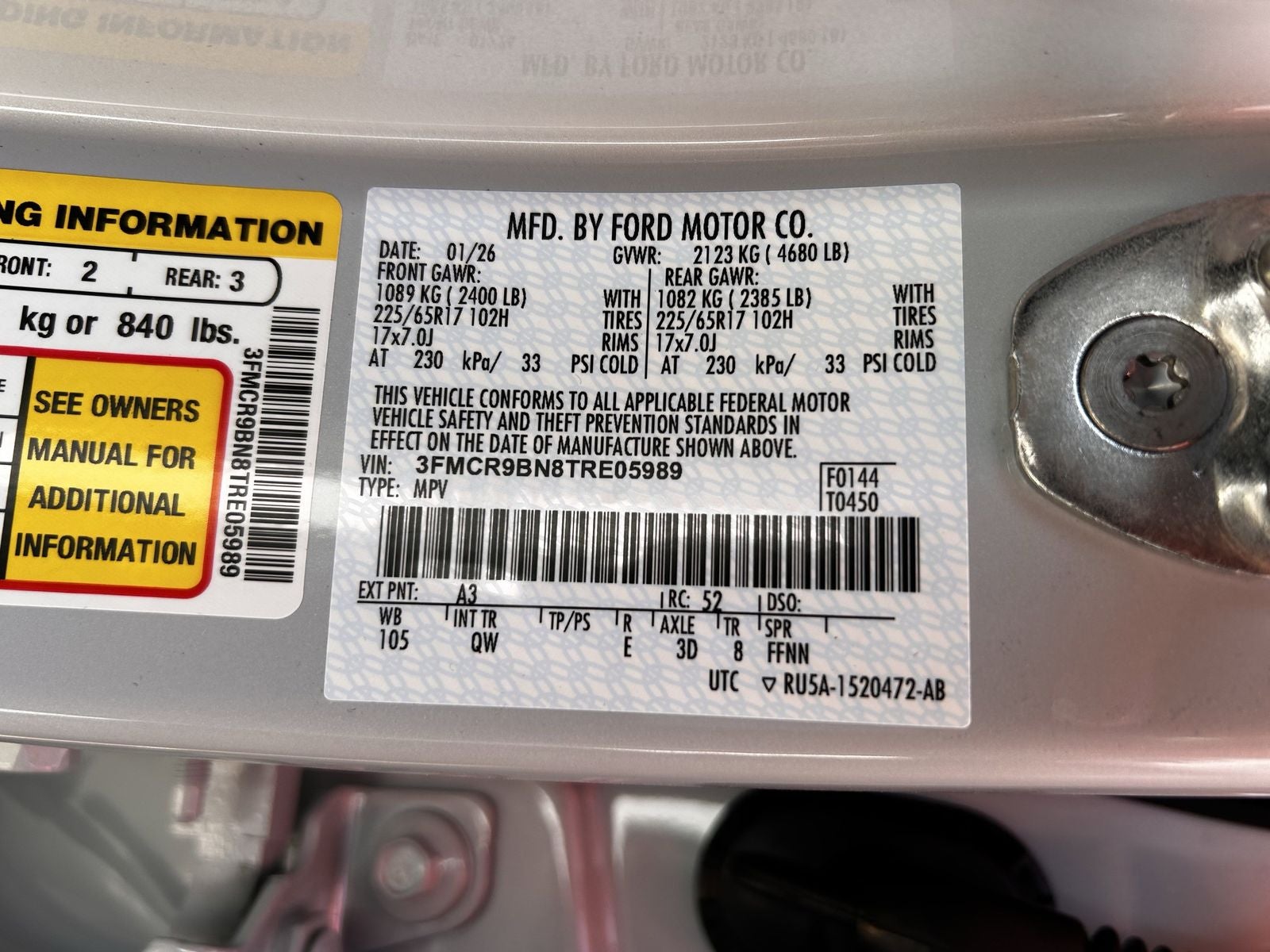 2026 Ford Bronco Sport Big Bend