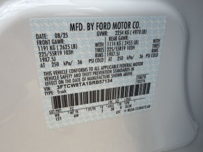 2025 Ford Maverick Lobo Standard
