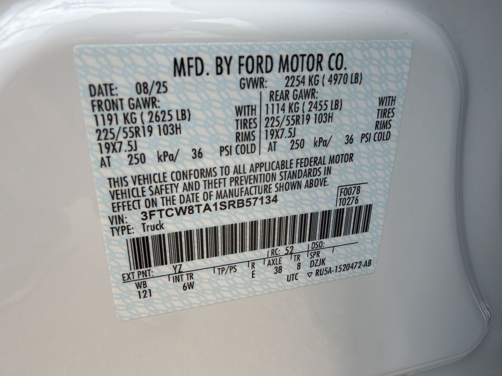 2025 Ford Maverick Lobo Standard