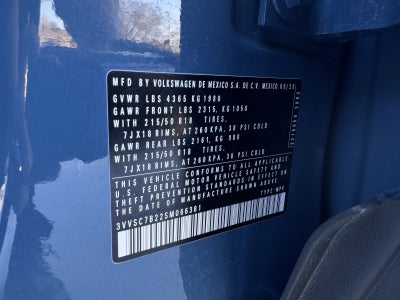 2025 Volkswagen Taos 1.5T SE