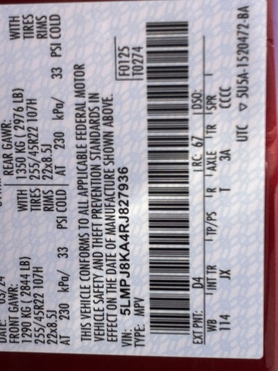 2024 Lincoln Nautilus Reserve