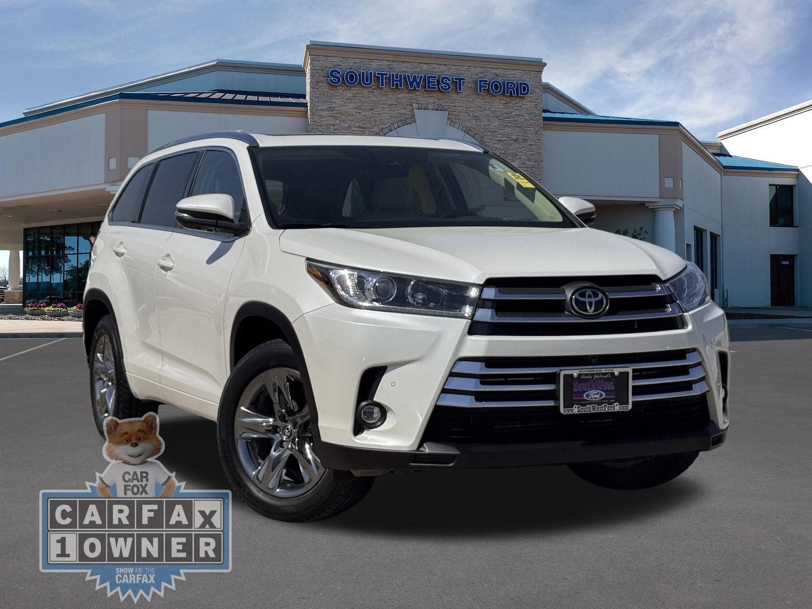 2019 Toyota Highlander Limited Platinum