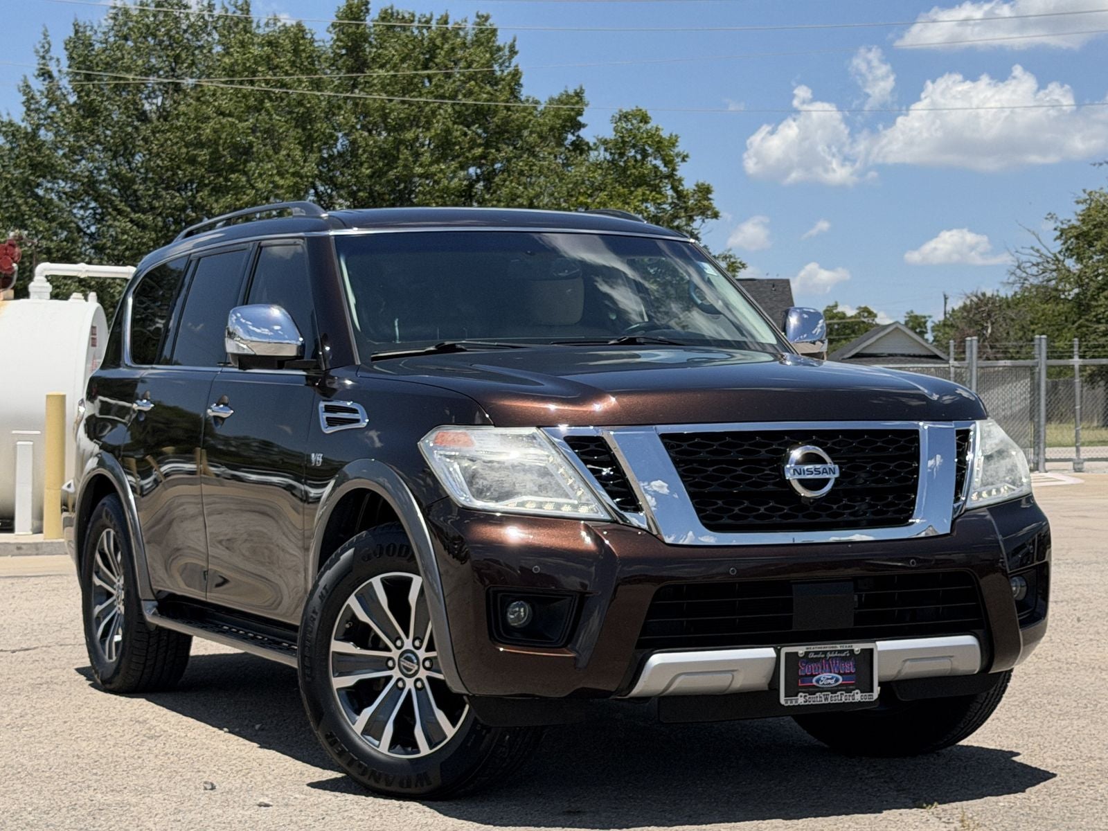 Used 2017 Nissan Armada SL with VIN JN8AY2NDXH9002600 for sale in Weatherford, TX