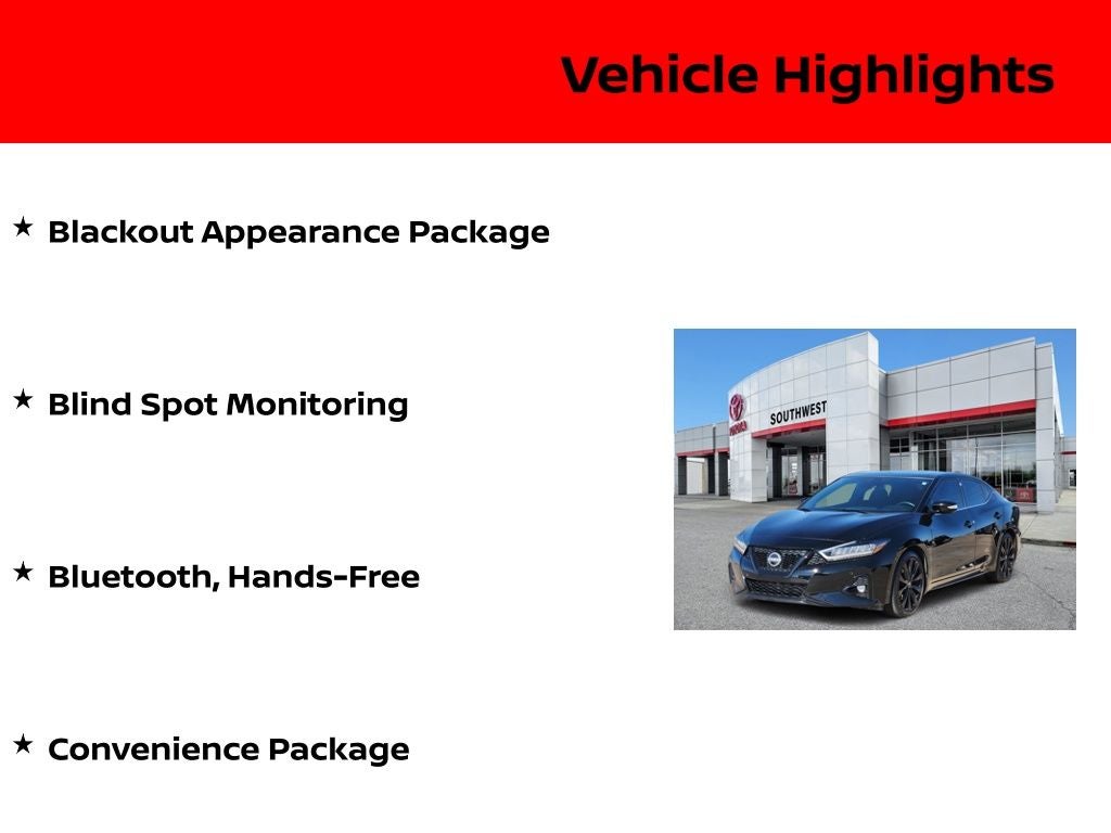 2023 Nissan Maxima SR