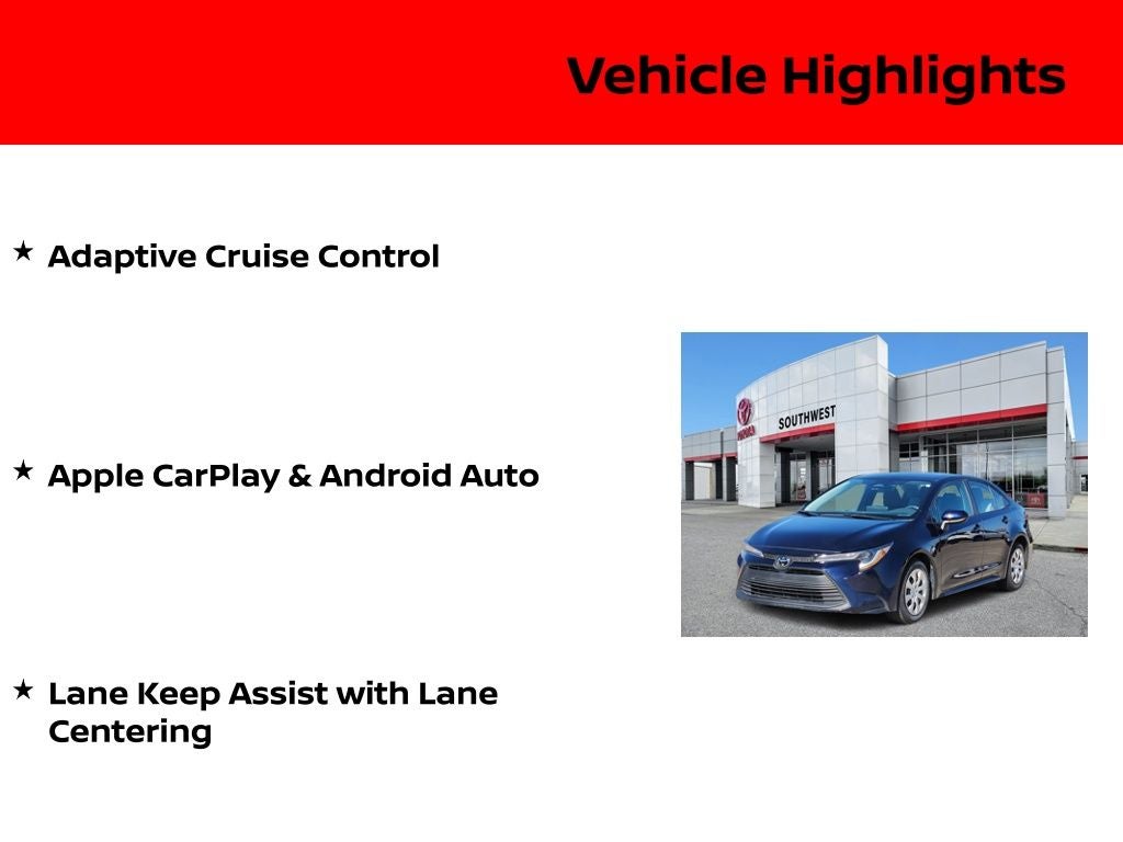 2024 Toyota Corolla LE