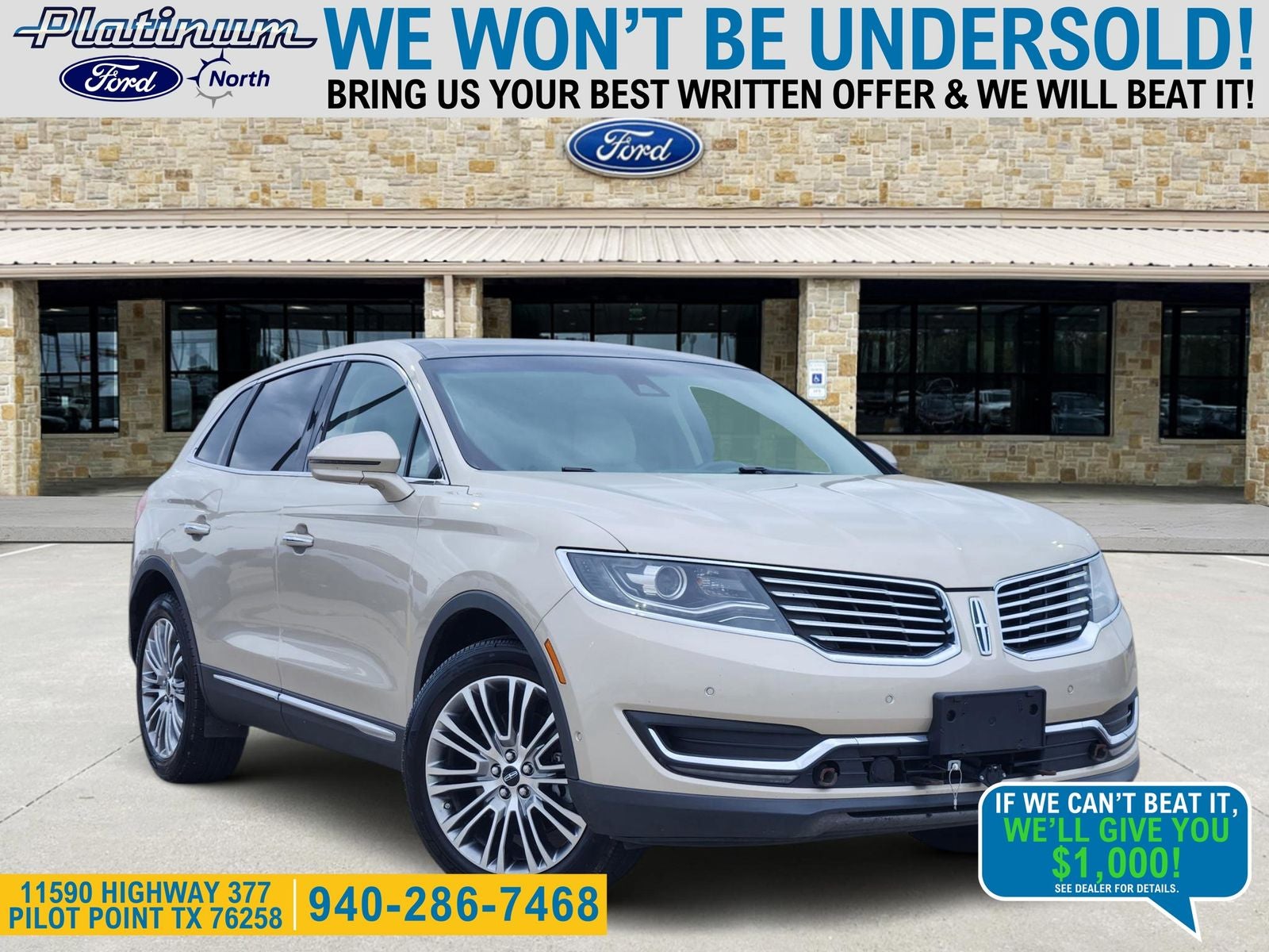 2017 Lincoln MKX Reserve