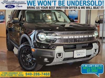 2025 Ford Bronco Sport Badlands