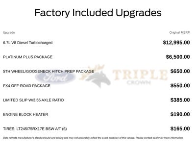 2025 Ford F-350SD Platinum DRW