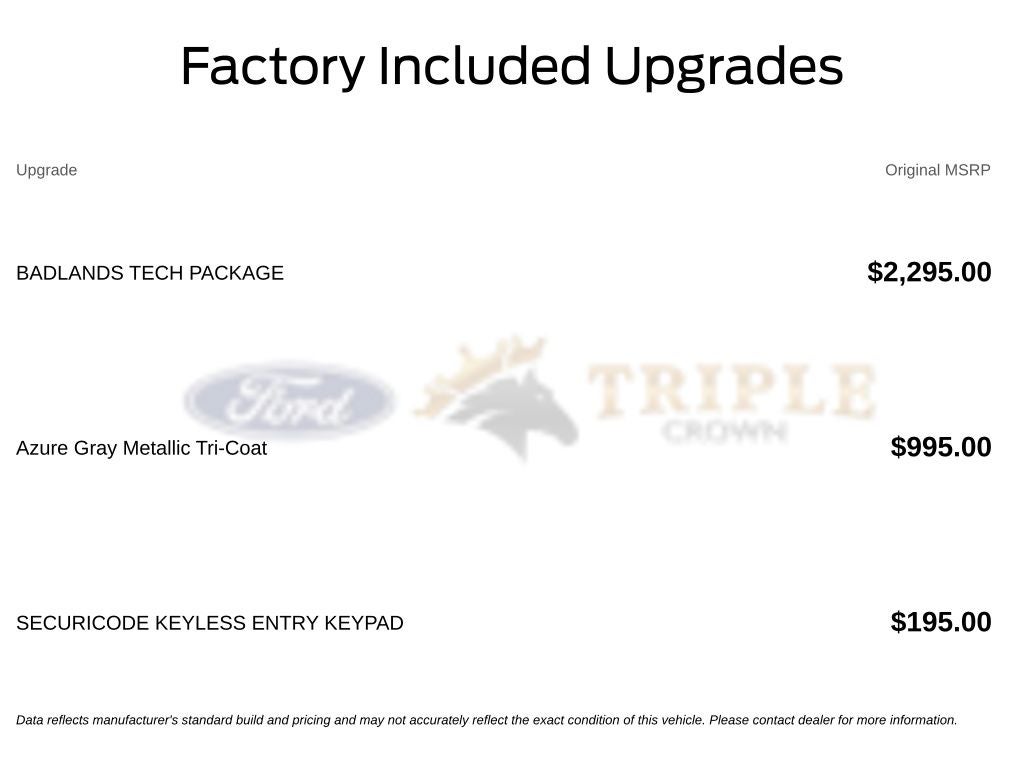 2026 Ford Bronco Sport Badlands