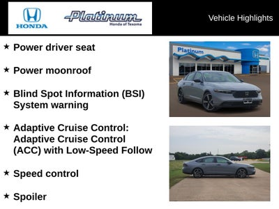 2026 Honda Accord Hybrid Sport